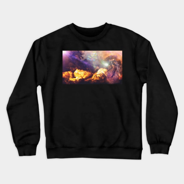 SKY ART PRINTS Crewneck Sweatshirt by MICHAEL ZHOU